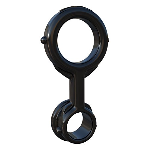 Pipedream Fantasy C-Ringz Ironman Duo-Ring Dildo, Black, 1 Pound #TOP5