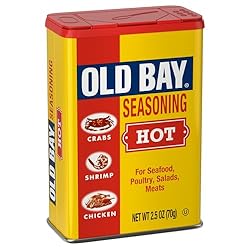 OLD BAY Hot Seasoning, 2.5 oz (Pack of 12)
