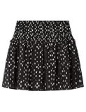 Springfield Total Look Smock Lurex Skirt Skirts, Black, M para Mujer
