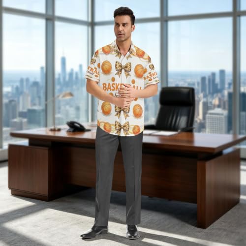 Chemises boutonnées pour homme douces et légères style plage taille S - 3