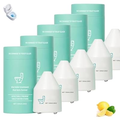 KUICHENG Toilet Bowl Cleaner, 2025 New Toilet Cleaner, Automatic Long-Lasting Cleane Fresh Scent, Bathroom Cleaners, Odor Removal Stain(5)