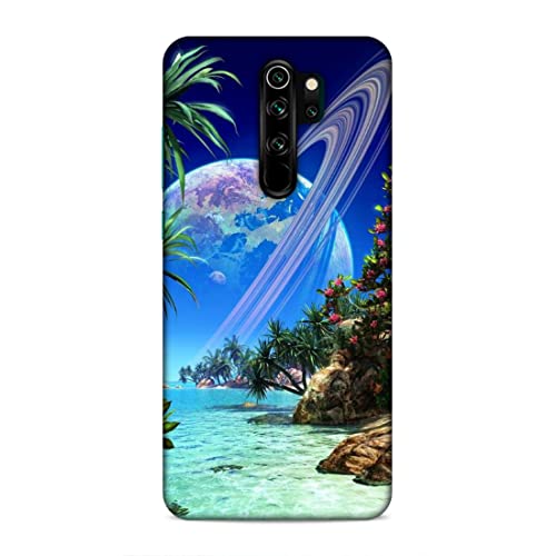 Image of Printed Mobile Back Hard Case Cover for Xiaomi Redmi Note 8 Pro | Beautiful Nature, Jupiter Planet A-2184