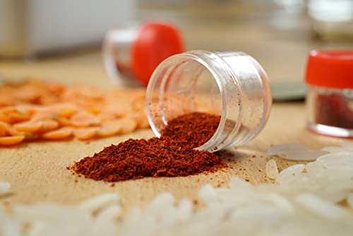 Zaffrus - Premium Saffron Powder For Cooking, Athletes, Specialty Drinks Fans - Pack Of 10 (1.125 Gr/ .04 Oz) #TOP1