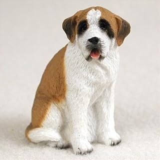 Saint Bernard W/smooth Coat Tiny One Figurine