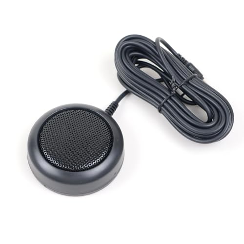 GSP-01 (4M/ 13.1ft) Mini Mobile Radio Speaker– Slim Design, Easy Installation, Clear and Loud Audio
