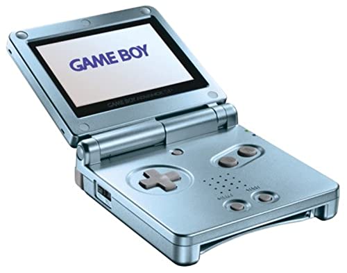 Game Boy Advance SP Pearl Blue [video game]
