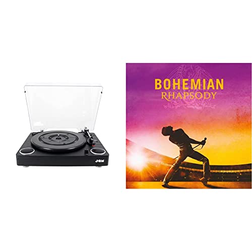 Jam Play – Platine Vinyle, Tourne-disques avec Haut-parleurs intégrés– 33, 45, 78 Tours – Son Haute qualité, 3 Vitesses… - Les Beatles, Paul McCartney, John Lennon, RIngo Starr, George Harrison Jam Play - Platine Vinyle, Tourne-disques avec Haut-parleurs intégrés– 33, 45, 78 Tours - Son Haute qualité, 3 Vitesses…