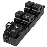 Front Driver Side Master Power Window Switch - Compatible for 1997-2001 Toyota Camry & Corolla, 1998-1999 Avalon