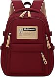 Mochila Grande Notebook Reforçada Compartimento Acolchoado (Vermelho)