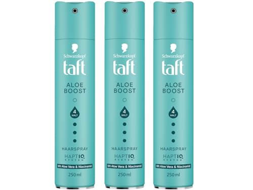 Spray coiffant TAFT aloe vera fini non collant laque cheveux sans résidu