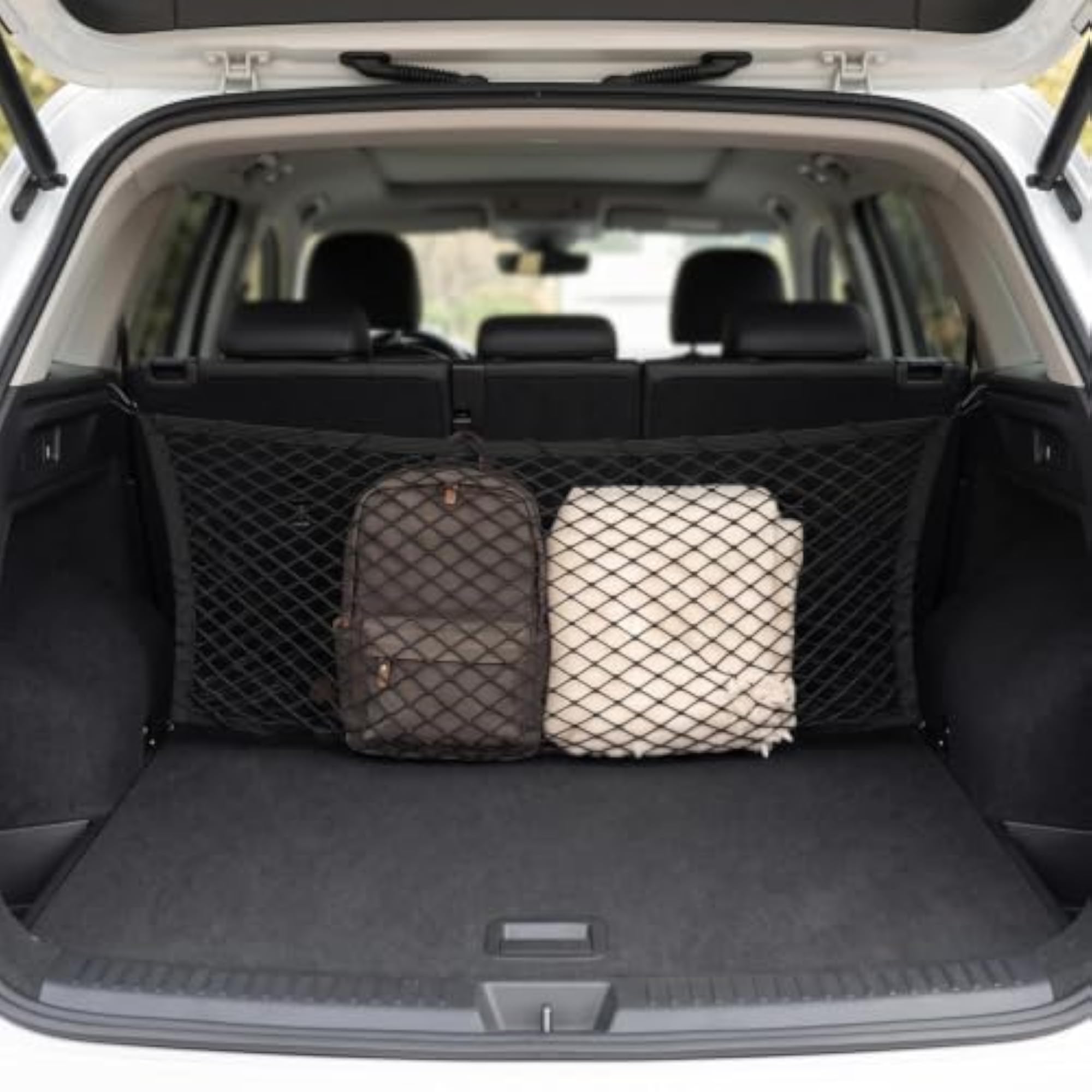 Elastic Car Trunk Cargo Net, Stretchable Organizer