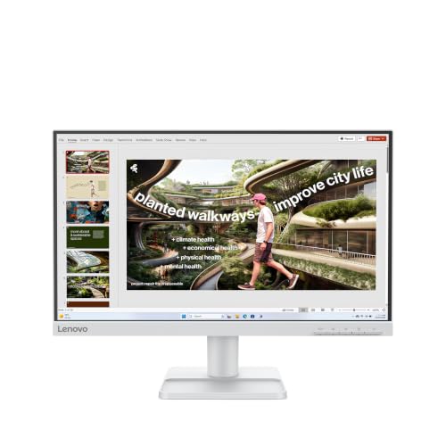 Image of Lenovo L22-42 | 21.5 inch (54.6cm) FHD (1920x1080) IPS 100Hz Monitor | 4ms, AMD FreeSync, 99% sRGB, 1xHDMI 1.4, 1xVGA| Tilt | Cloud Grey | 68FAKAC6IN