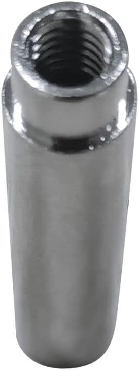 Soldering Iron To Wood Burning Tip Adapter Use for 8-32 Threaded Tips Silver