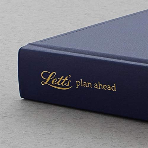 Letts Icon A5 undated 5 Year Diary - Navy