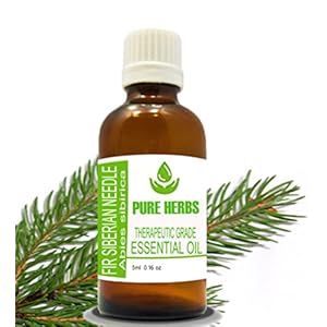 Pure Herbs FIR Siberische Naald (Abies SIBERICA) Pure & Natuurlijke Therapeutische Grade Essentiële Olie 5ml