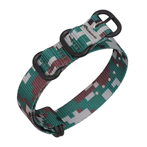 Bracelet de montre en nylon camouflage anti-transpiration interchangeable de 18 à 26 mm
