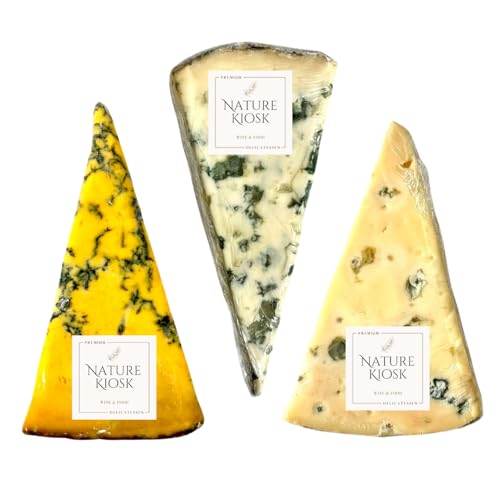 �u���[�`�[�Y �J�r 3�� �`�[�Y�Z�b�g �A�\�[�g (�u���[ �h�[���F���j���A�g�� �h ���J�C���A�V�����b�v�V���[�u���[�jBlue Cheese Set of 3 Assorted (BLEU D'AUVERGNE, TOME DE LAQUEUILLE�A