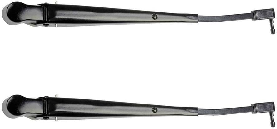 Front Windshield Wiper Arms Pair Set Replacement for Jeep Wrangler 2.5L 1987 1988 1989 1990 1991 1992 1993 1994 1995, for Jeep Wrangler 4.0L 1991 1992 1993 1994 1995