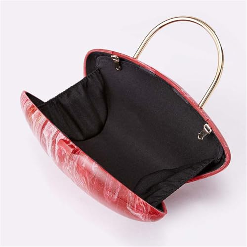 Acrylic Evening Clutch Purse for Women Trendy Marble Shoulder Bag Chain Crossbody Bag Acrylic Top Handle Handbag Tote Purse2