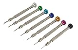 SE 7-Piece Reversible Jeweler’s Screwdriver Set - 75314SD