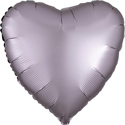 Amscan 3992001 Sd-H:Satin Luxe Greige Heart