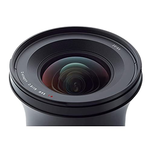 Image of Zeiss Milvus ZE 2.8 /15 Super Wide-Angle Camera Lens for Canon EF-Mount SLR /DSLR Cameras, Black
