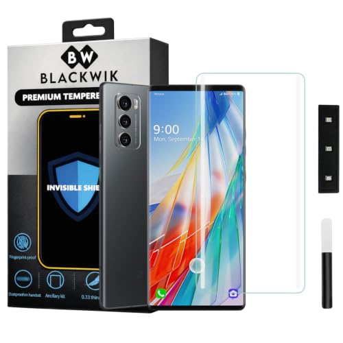 Image of Blackwik UV Curved Tempered Glass for LG Wing | 1-Pack