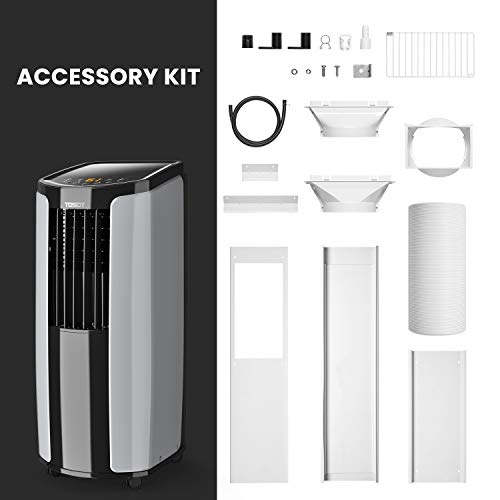 TOSOT 8,000 BTU Portable Air Conditioner - Quiet, Remote Control, Built-in Dehumidifier, Fan - Cool Rooms Up to 300 Square Feet - Thumbnail 3