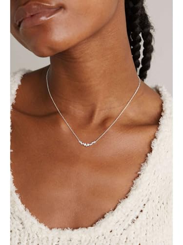 CZ Diamond Pendant Gold Necklace for Women Dainty 14k Gold Plated Choker Necklaces Simple Gold Jewelry Gifts for Women2