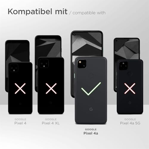 Protection totale Google Pixel 4a moex avec housse antichoc noire