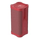 Skullcandy Terrain XL Wireless Bluetooth Speaker - IPX7 Waterproof Portable Speaker, 18 Hour Battery, Nylon Wrist Wrap, True Wireless Stereo (Red)