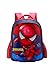 Nv Wang Student Schultasche,Kinderrucksäcke Superhelden Kinder Rucksack Wasserdicht Dauerhaft Einstellbare Kindergarten Baby Buch Taschen Jungen Mädchen Grundschule Buchen Rucksack