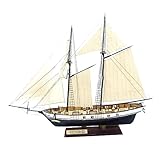 . 【Hobby-Modellbausätze】: 3D-Holzpuzzle-Schiffsmodelle sind einfach zusammenzubauen, die Teile sind vollständig und stabil miteinander verbunden, es sind weder Kleber noch Werkzeuge erforderlich.