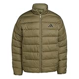 adidas Uomo Essentials CLIMAWARM 3 Stripes Synthetic Down Jackets, olive strata, XL