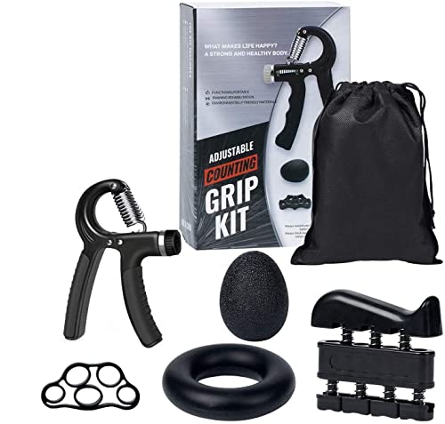 Xfinity FITNESS hand grip combo set of 5 Hand Gripper , Strength Trainer with Finger Exerciser, Forearm Workout, Finger Stretcher, Stress Relief Ball, Grip Ring, Wrist Strengthener for Men and Women (B0B5NB8DDZ) Amazon Price History, Amazon Price Tracker