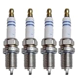 4Pcs Car Spark Plug FitFor Mercedes For Benz W202 1997-2000 W203 2000-2007 S202 1997-2001 S203