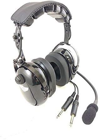 Avcomm AC-200 Headset with microphone and dual plugs