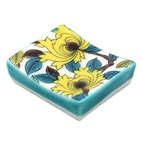 Amazon | 九谷焼 青郊窯 箸置き 各種 HC-01-30 ‖ 磁器 3.8cm×3cm