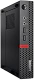 Mini PC Lenovo, seulement 18 × 18 × 3,5 cm ! Super compact et maniable. Connectiques : 2× DisplayPort numérique, 6× USB 3.0, 1× LAN Gigabit, 1× Wi‑Fi. L’appareil est équipé d’un processeur Intel Core i7 7700T ultra‑rapide et de 12 Go de mémoire DDR4 de marque, offrant plus que suffisamment de puissance pour les applications intensives, le multitâche et le multimédia.
