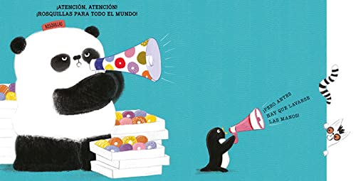 Lávate las manos con el Señor Panda [Spanish] 8418599294 Book Cover