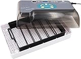 Automatic Egg Incubator 12 Eggs Automatic Turning and Hatching LED Screen Displays Temperature Control Incubators,Used to Incubate All Kinds of Eggs of Chicken, Duck, Goose, Quail