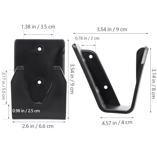 Happyyami 3 Stück Scannerhalterung Halter Für Handscanner Scannerhalterhalterung Handheld-Scanner-ständer Halterung Für Handscanner-lesegerät Plastik Black