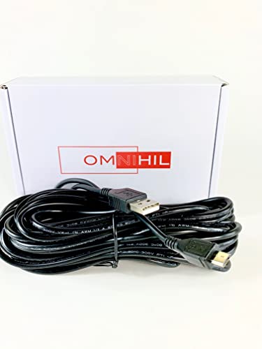 OMNIHIL 30FT High Speed Micro-USB 2.0 Cable Compatible with Reolink Go PT Plus Camera image 4