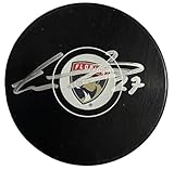 Eetu Luostarinen Autographed Panthers Logo Puck (JSA) - Autographed NHL Pucks