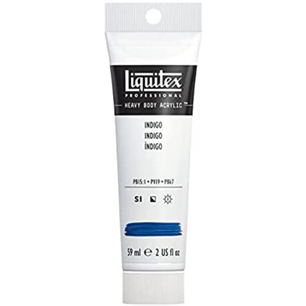 Liquitex Professional Heavy Body Acrylic Paint 59ml Indigo Artists Painting