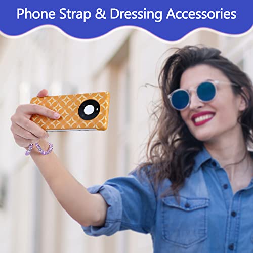 Cobee Crystal Cell Phone Lanyard, 4 Pieces Cell Phone Straps Bling Crystal Beads Phone Charm Strap Phone Lanyard Chain For Girl Women #TOP4