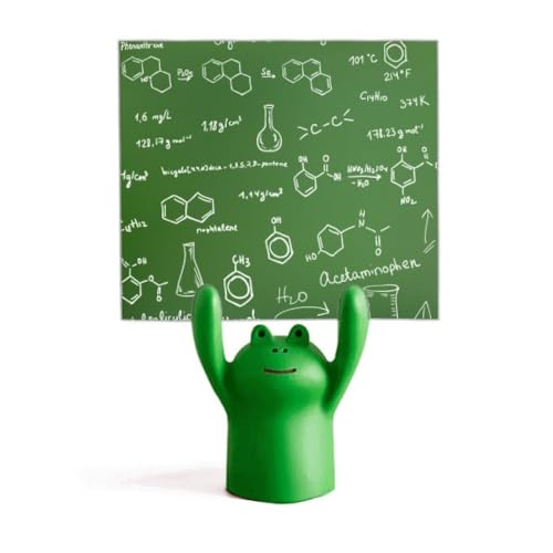 Support de mémo moléculaire grenouille pour ne plus perdre vos notes volantes de bureau