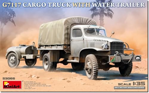 G7117 Camion Cargo Miniart 1:35 pour diorama et décor militaire