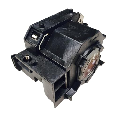 Lámpara original y carcasa Jaspertronics para proyector Epson EX30 miniatura 1