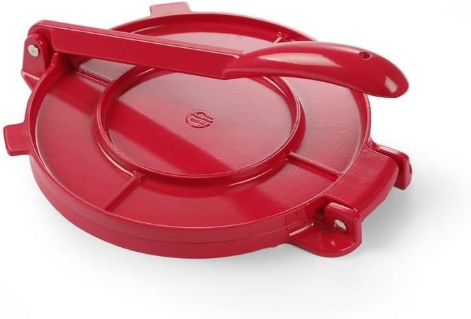 HENDI513033 Tortilla press, 255 x 202 x (H) 95 mm, Red